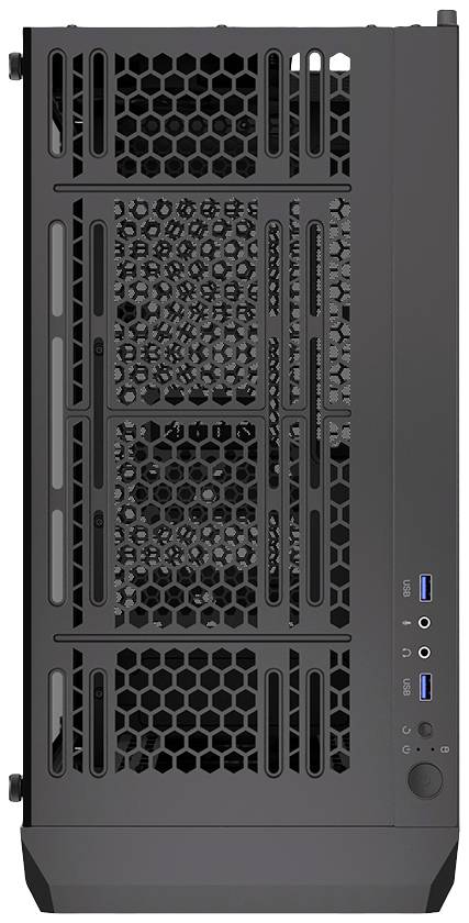 Endorfy Regnum 400 Air - PC-Gehäuse - ATX - Seitenteil mit Fenster (gehärtetes Glas)-3