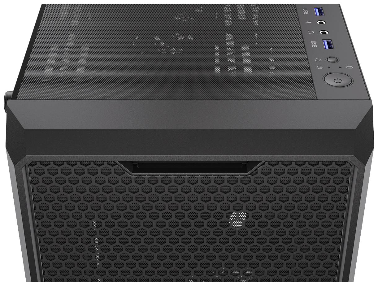 Endorfy Regnum 400 Air - PC-Gehäuse - ATX - Seitenteil mit Fenster (gehärtetes Glas)-11