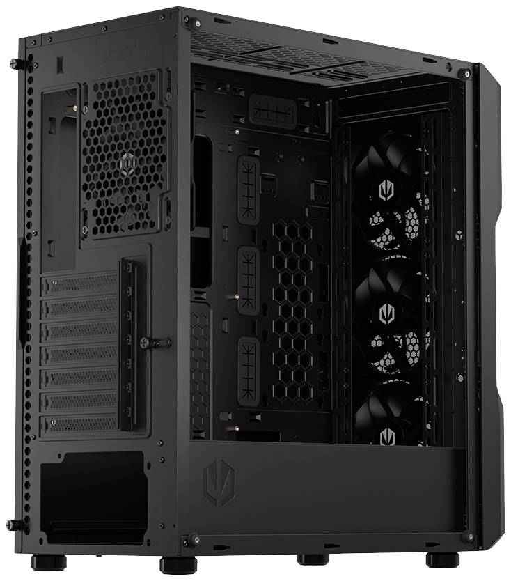 Endorfy Regnum 400 Air - PC-Gehäuse - ATX - Seitenteil mit Fenster (gehärtetes Glas)-16