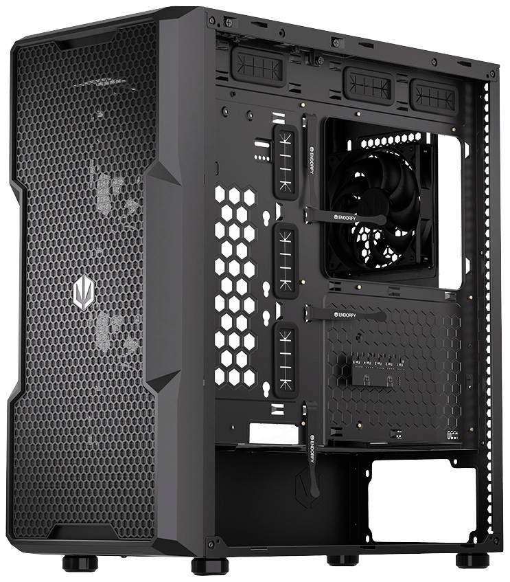 Endorfy Regnum 400 Air - PC-Gehäuse - ATX - Seitenteil mit Fenster (gehärtetes Glas)-18
