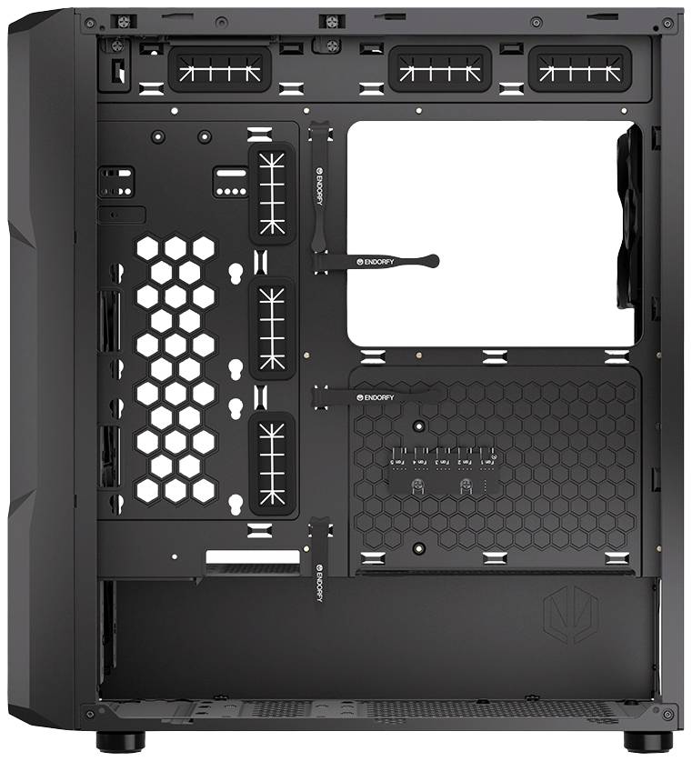 Endorfy Regnum 400 Air - PC-Gehäuse - ATX - Seitenteil mit Fenster (gehärtetes Glas)-20