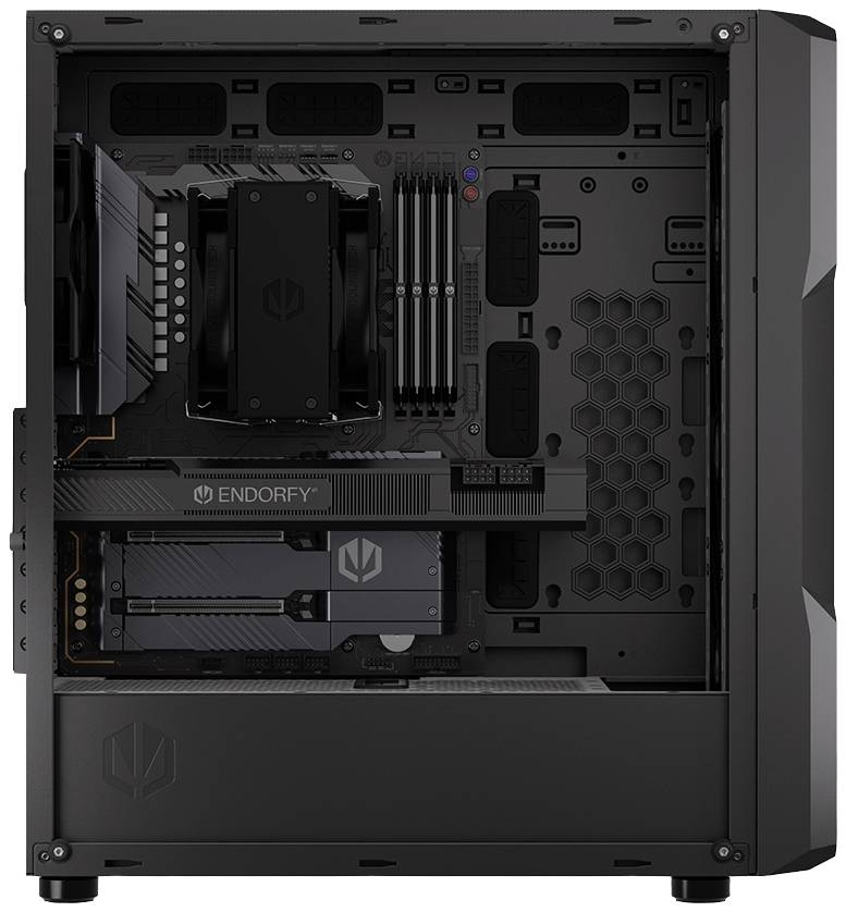 Endorfy Regnum 400 Air - PC-Gehäuse - ATX - Seitenteil mit Fenster (gehärtetes Glas)-22