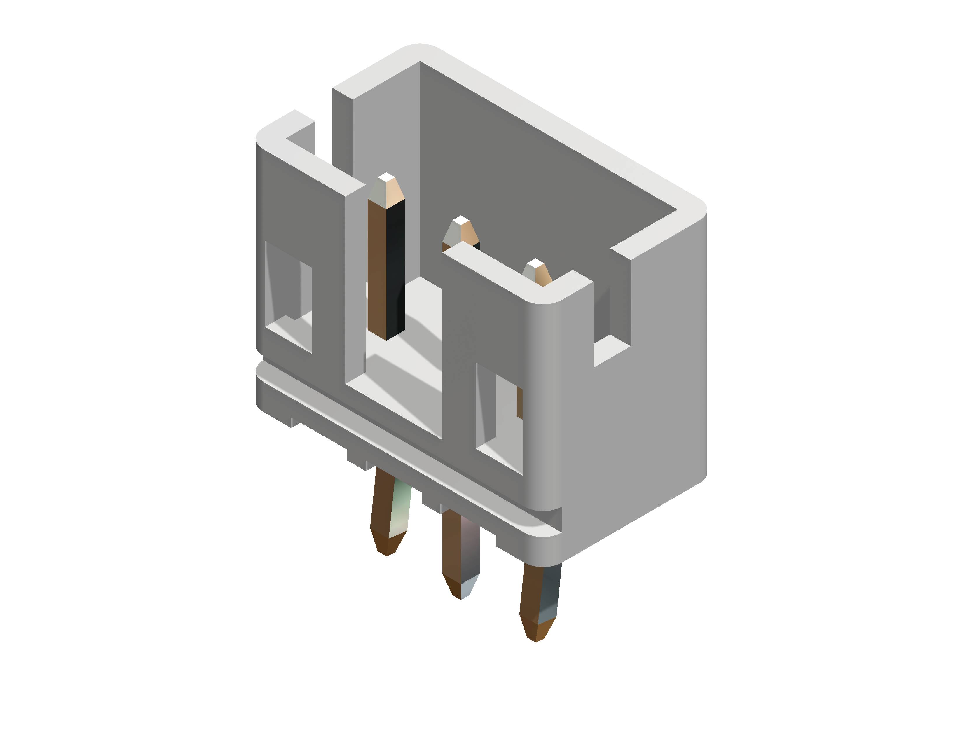 EDAC Stiftgehäuse-Platine Polzahl Gesamt 3 Rastermaß: 2 mm 140-503-415-001 1 St.