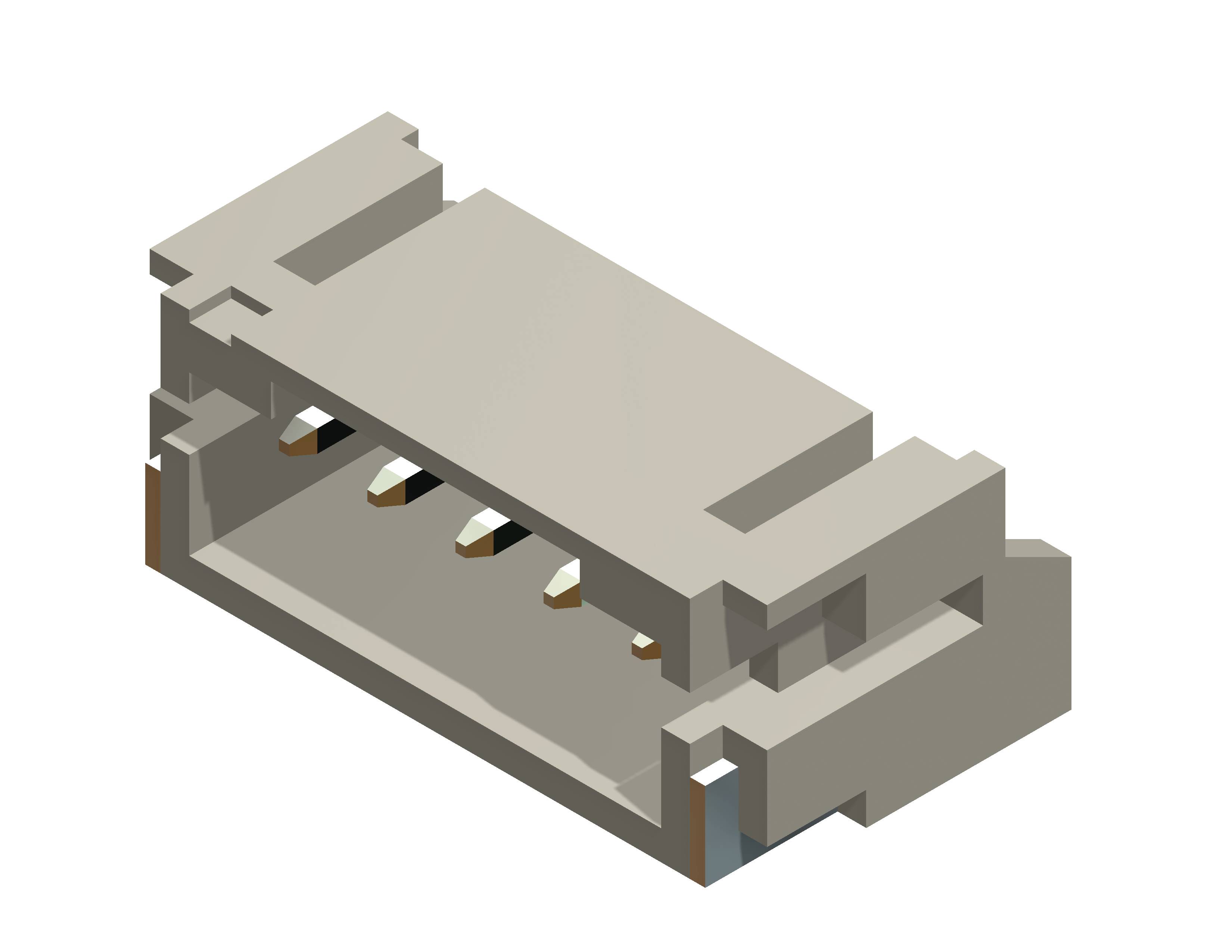 EDAC Stiftgehäuse-Platine Polzahl Gesamt 5 Rastermaß: 2 mm 140-505-417-060 1 St.