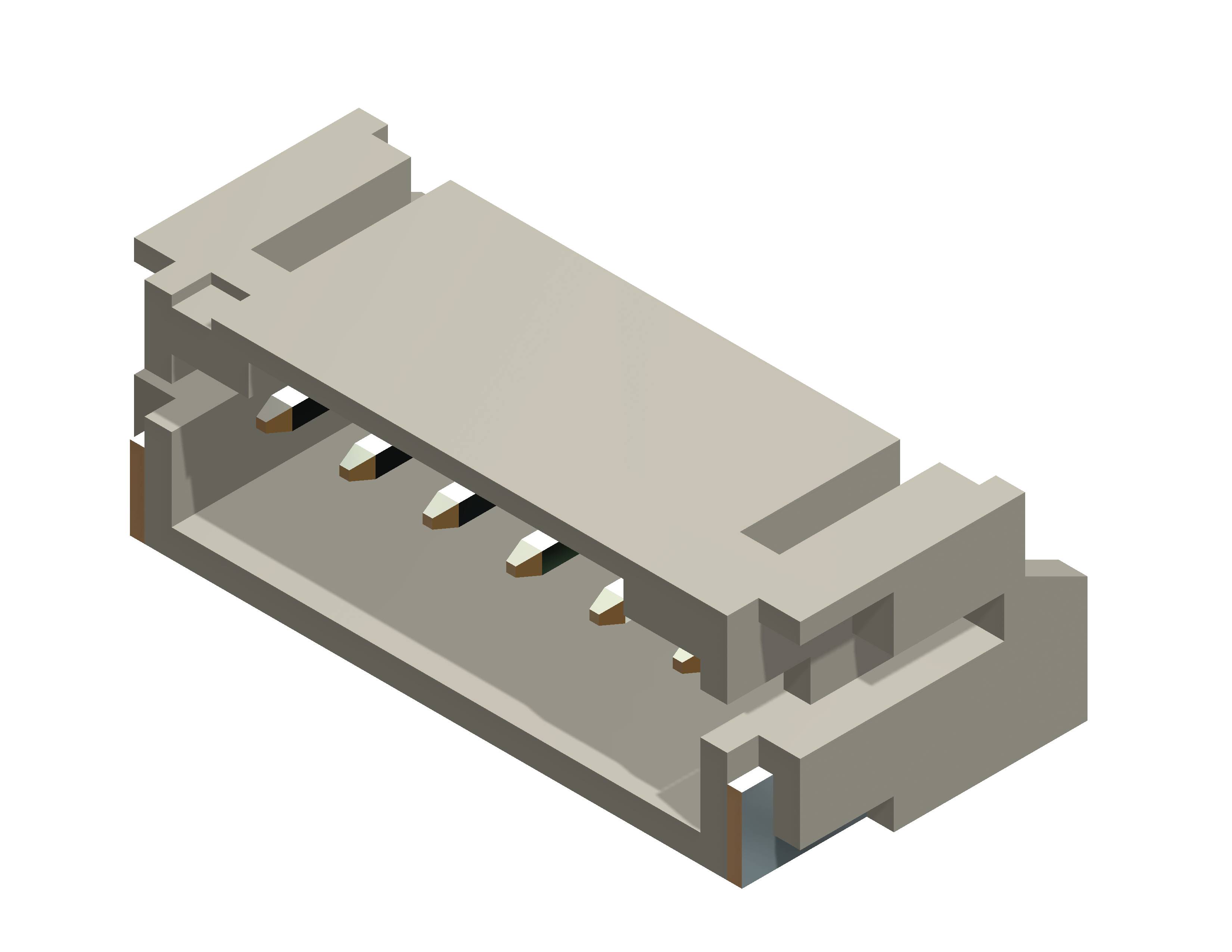 EDAC Stiftgehäuse-Platine Polzahl Gesamt 6 Rastermaß: 2 mm 140-506-417-060 1 St.