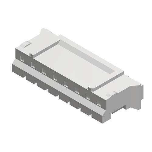 EDAC Buchsengehäuse-Kabel Polzahl Gesamt 8 Rastermaß: 2 mm 140-508-210-011 1 St.