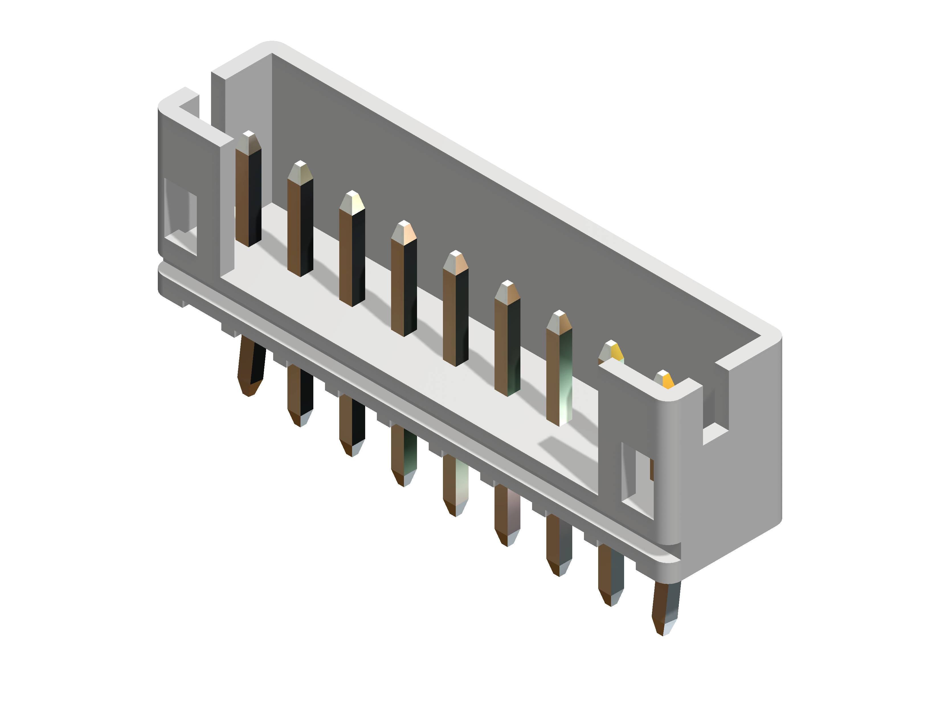 EDAC Stiftgehäuse-Platine Polzahl Gesamt 9 Rastermaß: 2 mm 140-509-415-001 1 St.