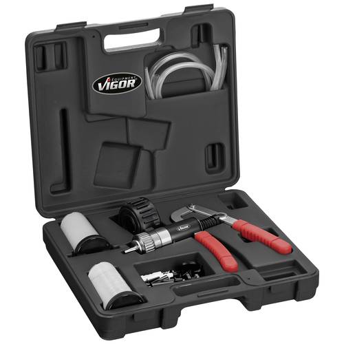 Vigor V4325 Vakuum- und Druckpumpen Satz 28tlg.