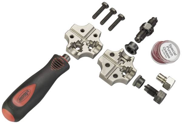 Bördelgerät für Ø 4,75 mm ∙ V4697 ∙ Anzahl Werkzeuge: 6