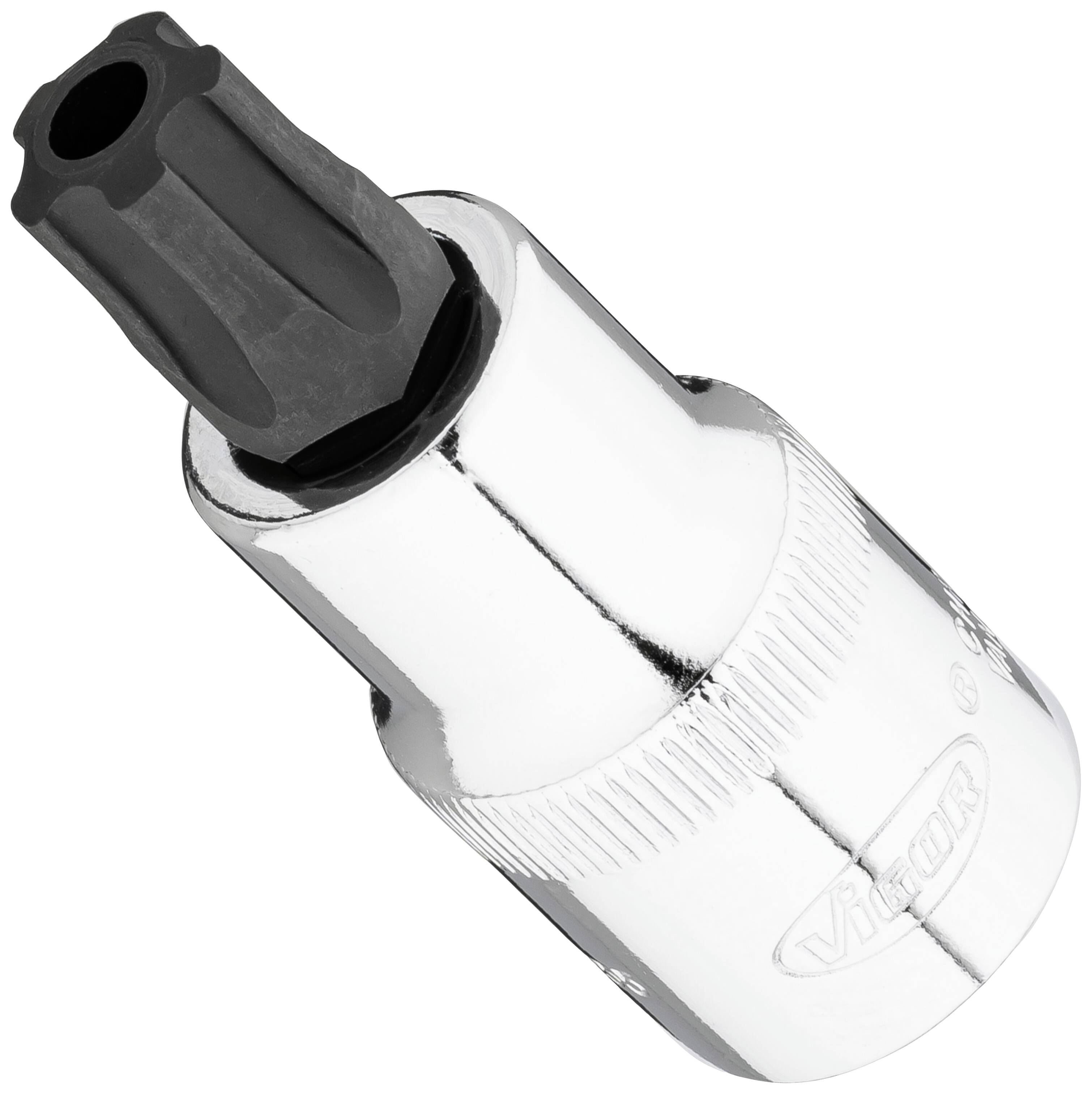 Vigor V7055-IPR55 Innen-Fünfstern Schraubendrehereinsatz 1 Stück Vierkant, 1/2 (12.5 mm)