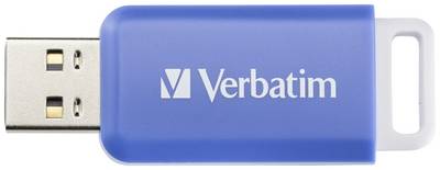 Verbatim V DataBar USB 2.0 Drive USB-Stick 64 GB Blau 49455 USB-A (USB 2.0)