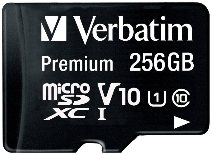 Verbatim microSDXC Card 256GB 44087-1