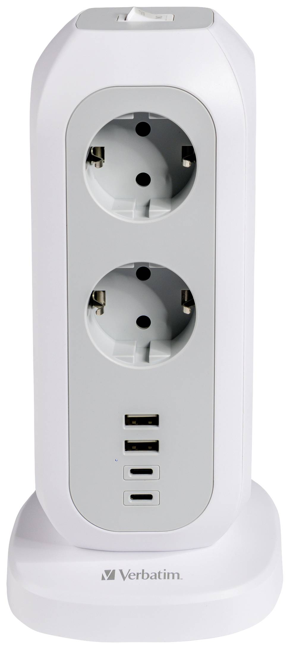 Verbatim EUPT-01 - Steckdosenleiste - 15-in-1 europäische Mehrfachsteckdose - Wechselstrom 230 V - 3600 Watt - Eingabe,-2