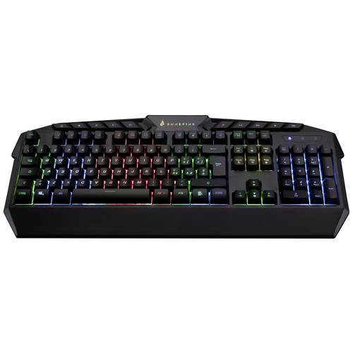 Verbatim SureFire KingPin RGB Gaming Multimedia Keyboard QWERTY Italian Kabelgebunden Gaming-Tastatur Italienisch, QWERT...