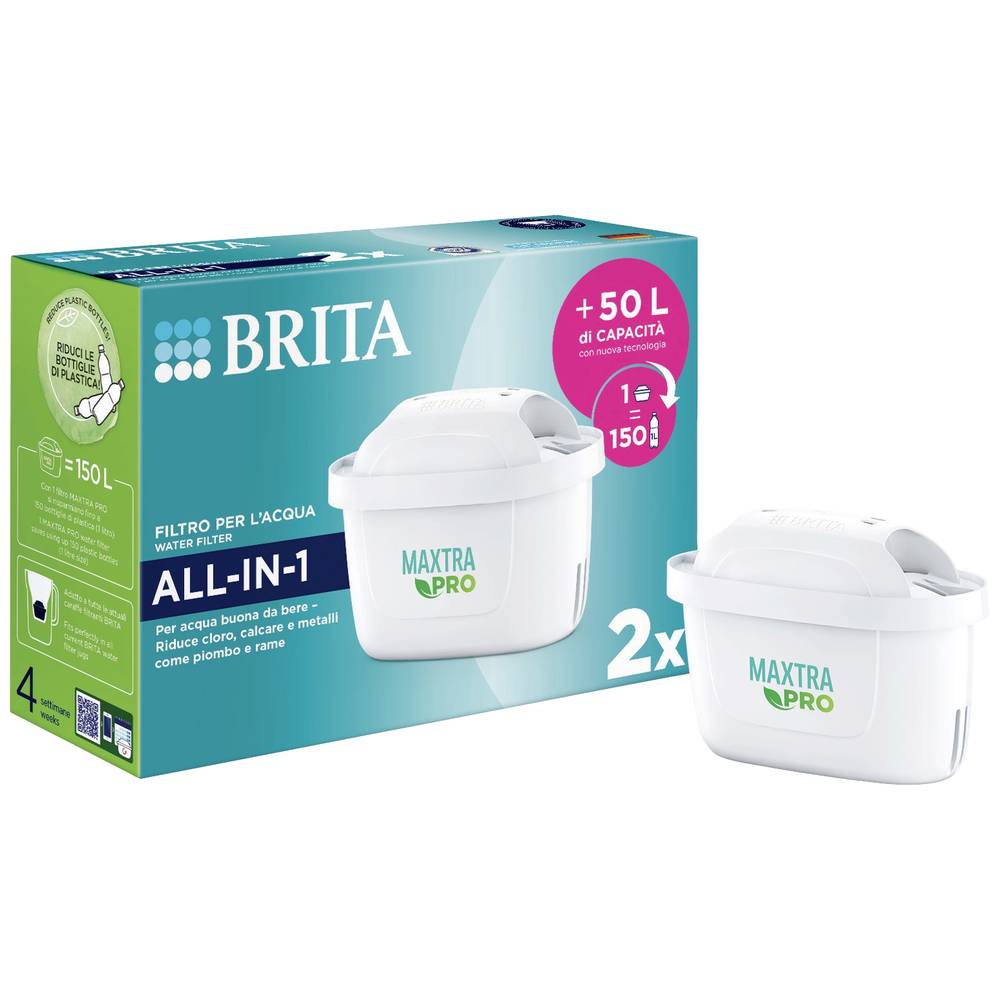 Brita Maxtra Pro All-in-1 Waterfilterpatroon 2 stuk(s)
