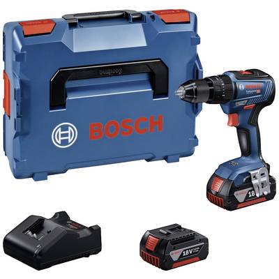 Bosch Professional GSB 18V-55 0615990M0E Akku-Schlagbohrschrauber 18 V 3 Ah Li-Ion bürstenlos, inkl. 2. Akku, inkl. Lade