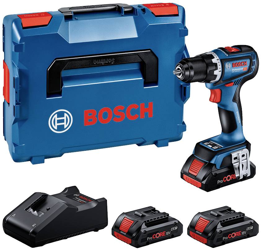 BOSCH 0615A5002R GSR 18V-90 C (3xPC4,0Ah, GAL 18V-40, L) (0615A5002R)