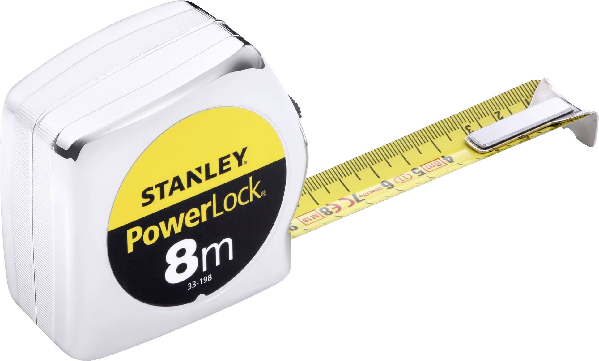 STANLEY BLACK & DECKER Bandmass Powerlock Kunststoff 8m/25 (0-33-198)