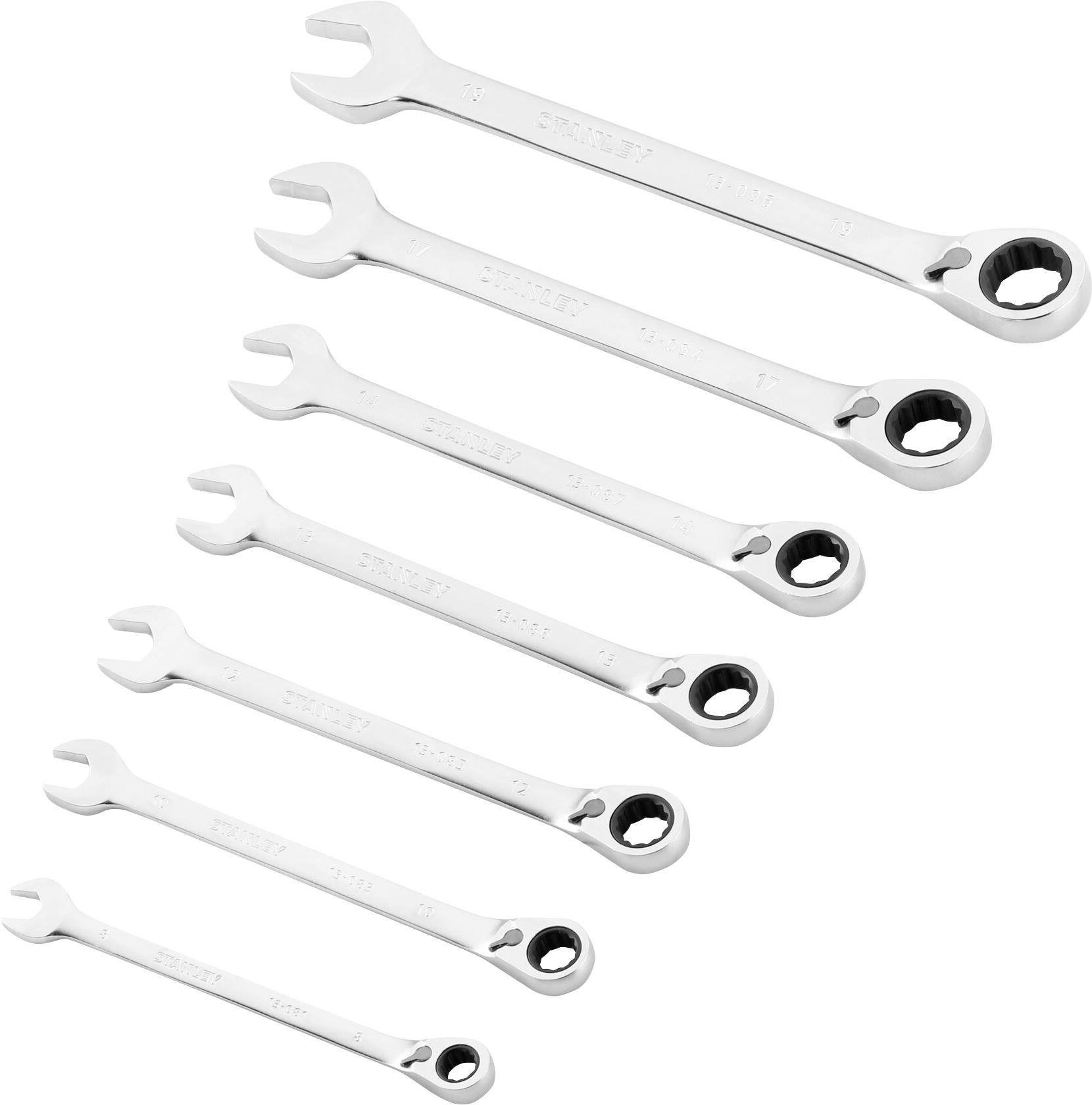 STANLEY FMMT82848-0 Ring-Maulschlüssel-Satz Schlüsselweite (Metrisch) 8 - 19 mm