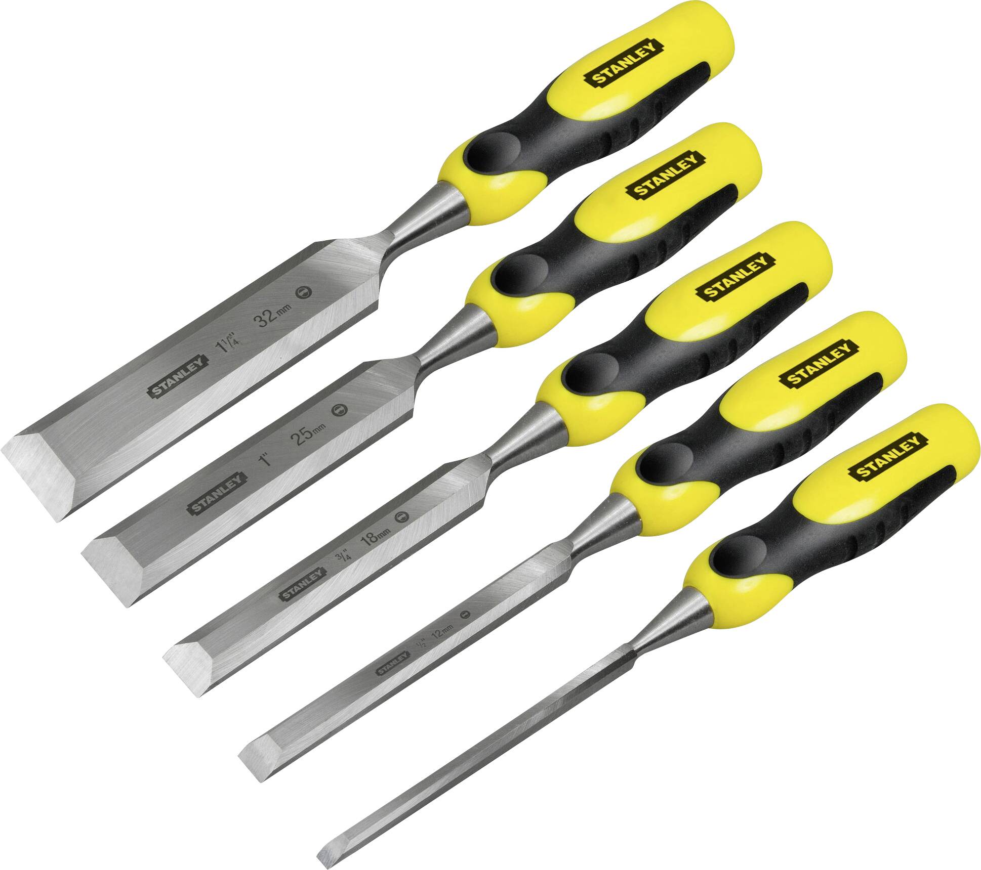 Stechbeitel Dynagrip, Set 5-tlg STANLEY 2-16-885