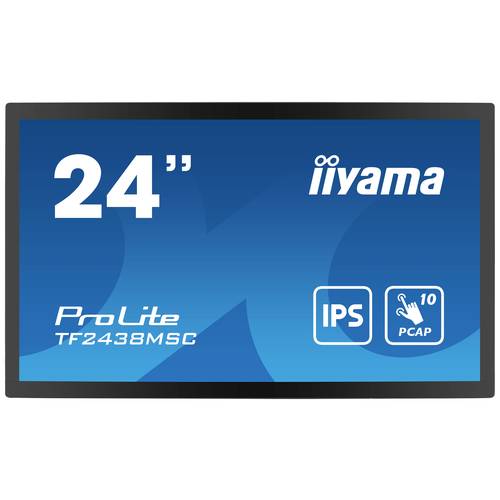 Thumbnail - Iiyama 23,8 Bonded PCAP Touchscreen-Monitor EEK: E (A - G) 60.5 cm (23.8 Zoll) 1920 x 1080 Pixel 16:9 5 ms HDMI®, Displa...