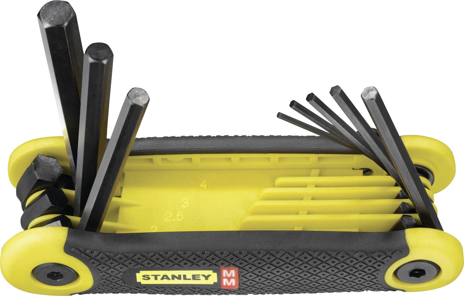 STANLEY Winkelschraubendreher-Set 1.5 mm, 2 mm, 2.5 mm, 3 mm, 4 mm, 5 mm, 6 mm, 8 mm 8teilig