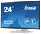 Ein 24-Zoll-iiyama ProLite T2452MSC Monitor, der die Technologien IPS und PCAP 10 unterstützt.