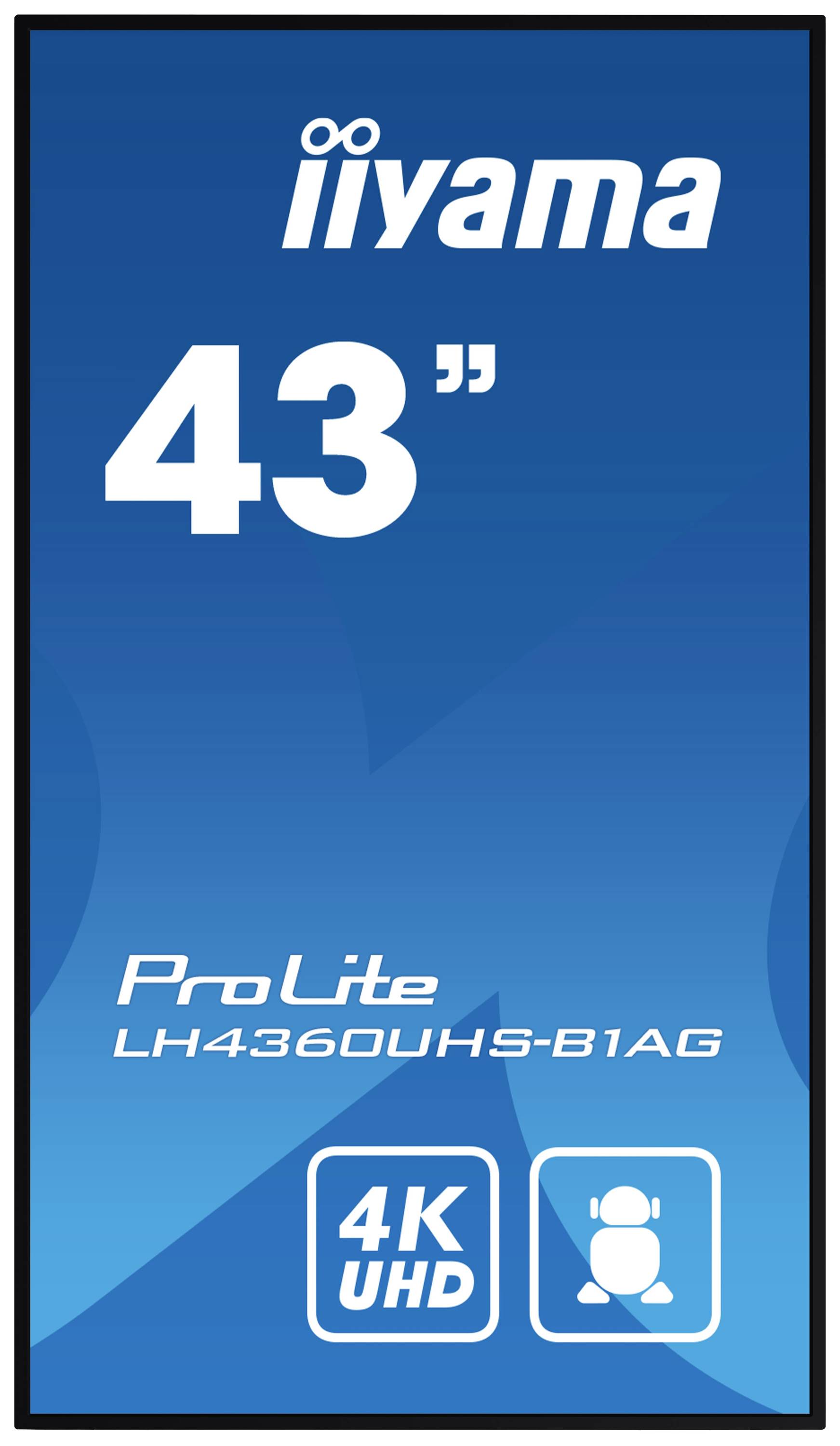 Dis Public 43 Iiyama LH4360UHS-B1AG UHD-1