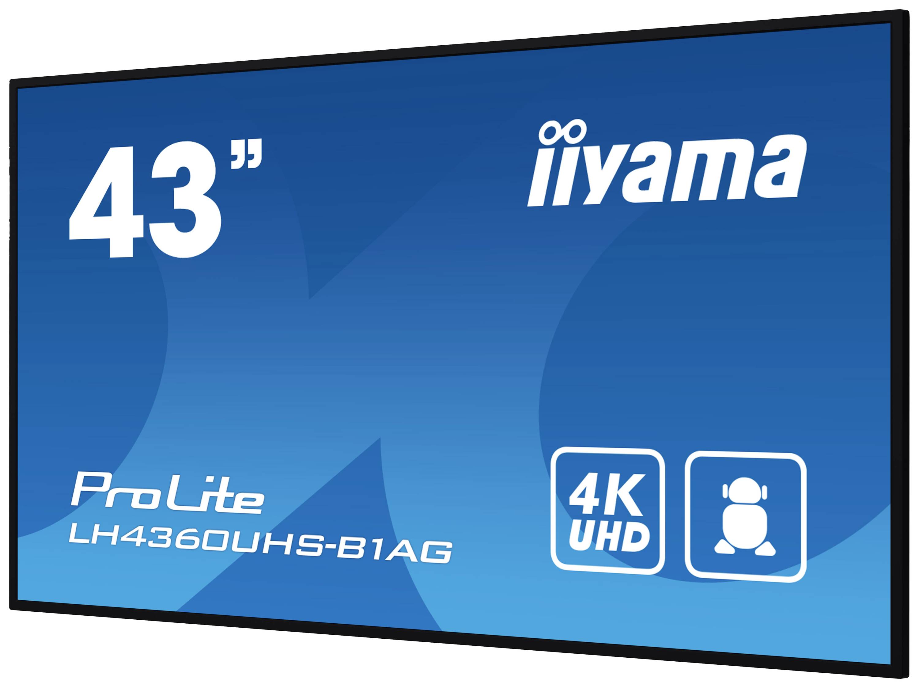 Dis Public 43 Iiyama LH4360UHS-B1AG UHD-3