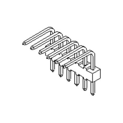 Molex Einbau-Stiftleiste (Standard)    22122131 1 St. Bulk