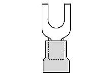 MOLEX 191210053 Gabelkabelschuh 1 St. Bulk