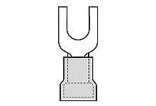 MOLEX 191270009 Gabelkabelschuh 1500 St. Tape