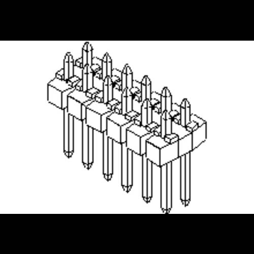 Thumbnail - Molex Einbau-Stiftleiste (Standard) 901310132 1 St. Tray