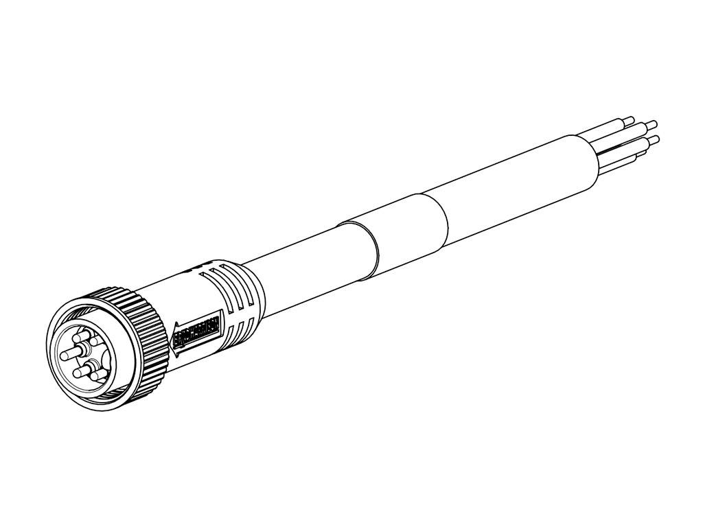 Thumbnail - Molex 1300061447 Sensor-/Aktor-Steckverbinder, konfektioniert 1 St.