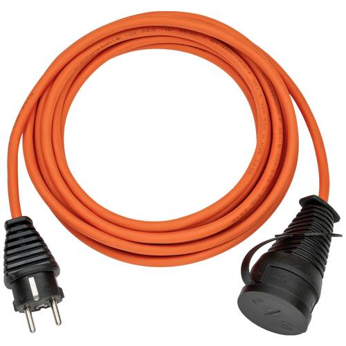 Brennenstuhl 1169960 Strom Verlängerungskabel Orange, Schwarz 5 m AT-N05V3V3-F 3G 1,5 mm² UV-Beständig