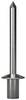 Gesipa 1433437 Dicht-Blindniete (Ø x L) 3.2 mm x 6.5 mm Stahl nicht rostend Aluminium Aluminium Blindniet Al/A2 3,2x6,5mm CAP Standard KS 0,5-2,0mm 500 St.