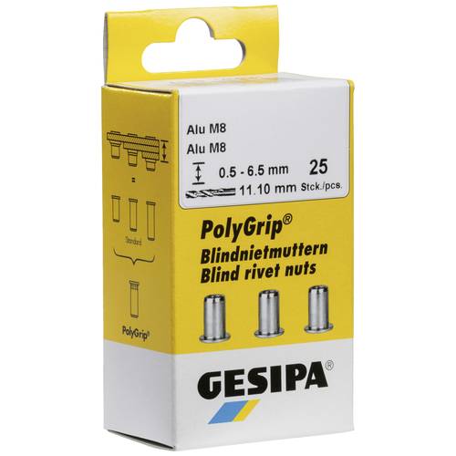 Gesipa 1433701 Blindnietmutter 100 St.