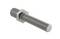 Zylindrische Metallschraube mit Sechskantkopf und durchgehendem Gewinde.