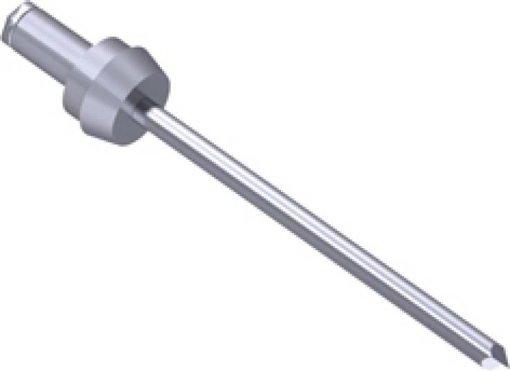 Gesipa 1453921 Spezial-Blindniete Stahl Aluminium 500 St.