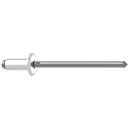 Thumbnail - Gesipa 1454031 Blindniete Stahl Aluminium Blindniet Al/St 4x18mm Standard KS 12,5-14,5mm 500 St.