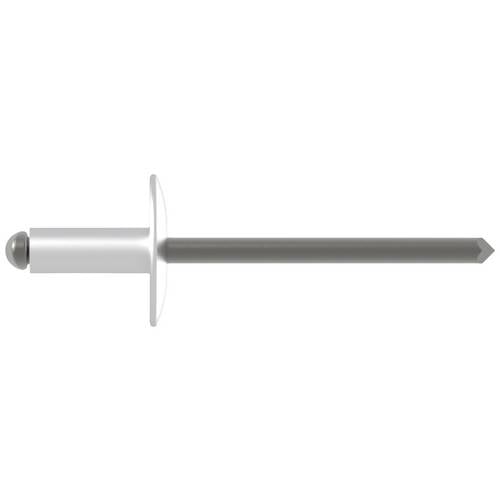 Gesipa 1454124 Blindniete Stahl Aluminium Blindniet Al/St 5x18mm Grosskopf K14 KS 12,0-14,0mm 250 St.