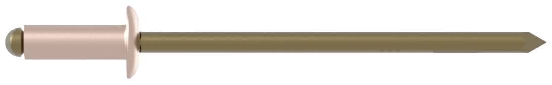 Gesipa 1455295 Blindniete Bronze Kupfer 500 St.