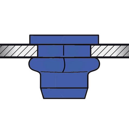 Gesipa 1464923 Blindnietmutter M8 100 St.