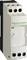 Schneider Electric Elektrogerät mit Reihenklemmen und transparenter Frontabdeckung, beschriftet mit RM CN und A1/A2, in weißem Gehäuse gezeigt.