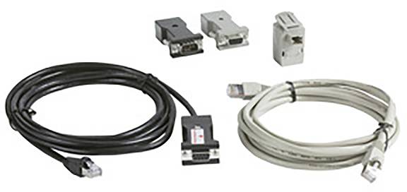 Schneider Electric Strom Anschlusskabel [3x RJ45-Stecker - 1x D-SUB-Buchse 9pol.] 3m