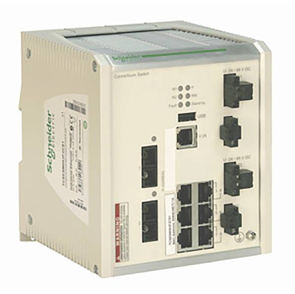 APC Schneider Ethernet TCP/IP TCSESM063F2CS1 erw.Schalter ConneXium 14TX/2FX Einzel