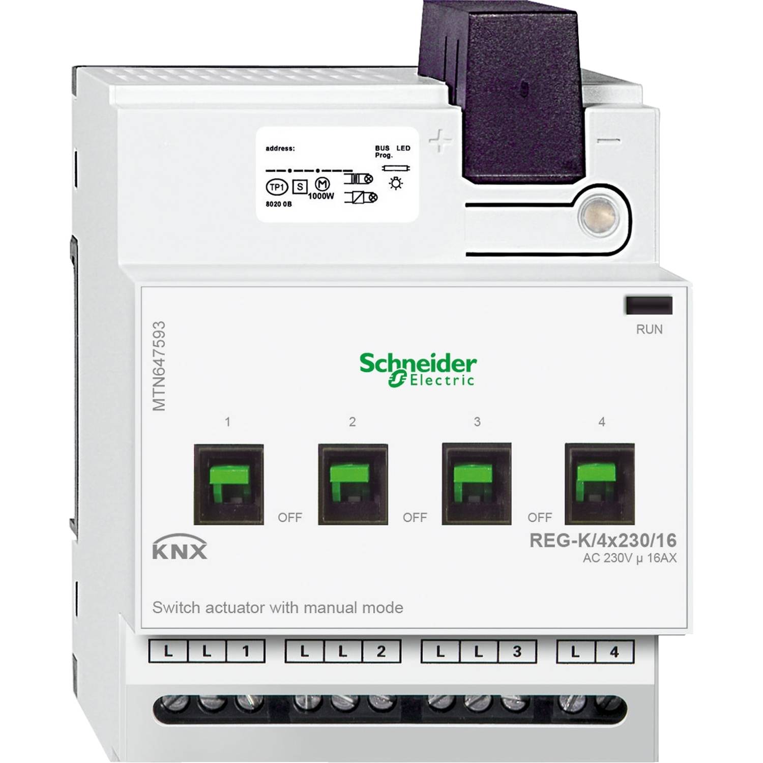 SCHNEIDER ELECTRIC Schaltaktor REG-K/4x230/16