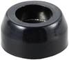 TRU COMPONENTS TC-11654304 Gerätefuß verschraubbar, rund Schwarz (B x H) 11 mm x 6 mm 1 St.