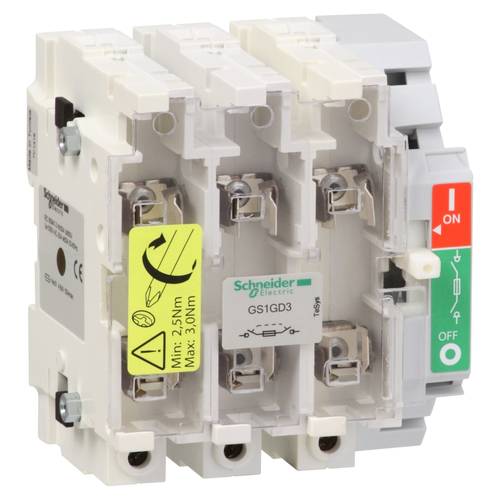 Schneider Electric GS1GD3 Sockel, Trennschalter 1 St.