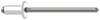Gesipa 1433556 Blindniete (Ø x L) 4 mm x 10 mm Stahl Stahl Stahl Blindniet St/St 4x10mm Standard KS 4,5-6,5mm 500 St.